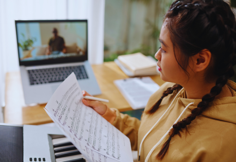 Learning Music in Your Pajamas: How Online Classes Are Making Music Education Accessible.